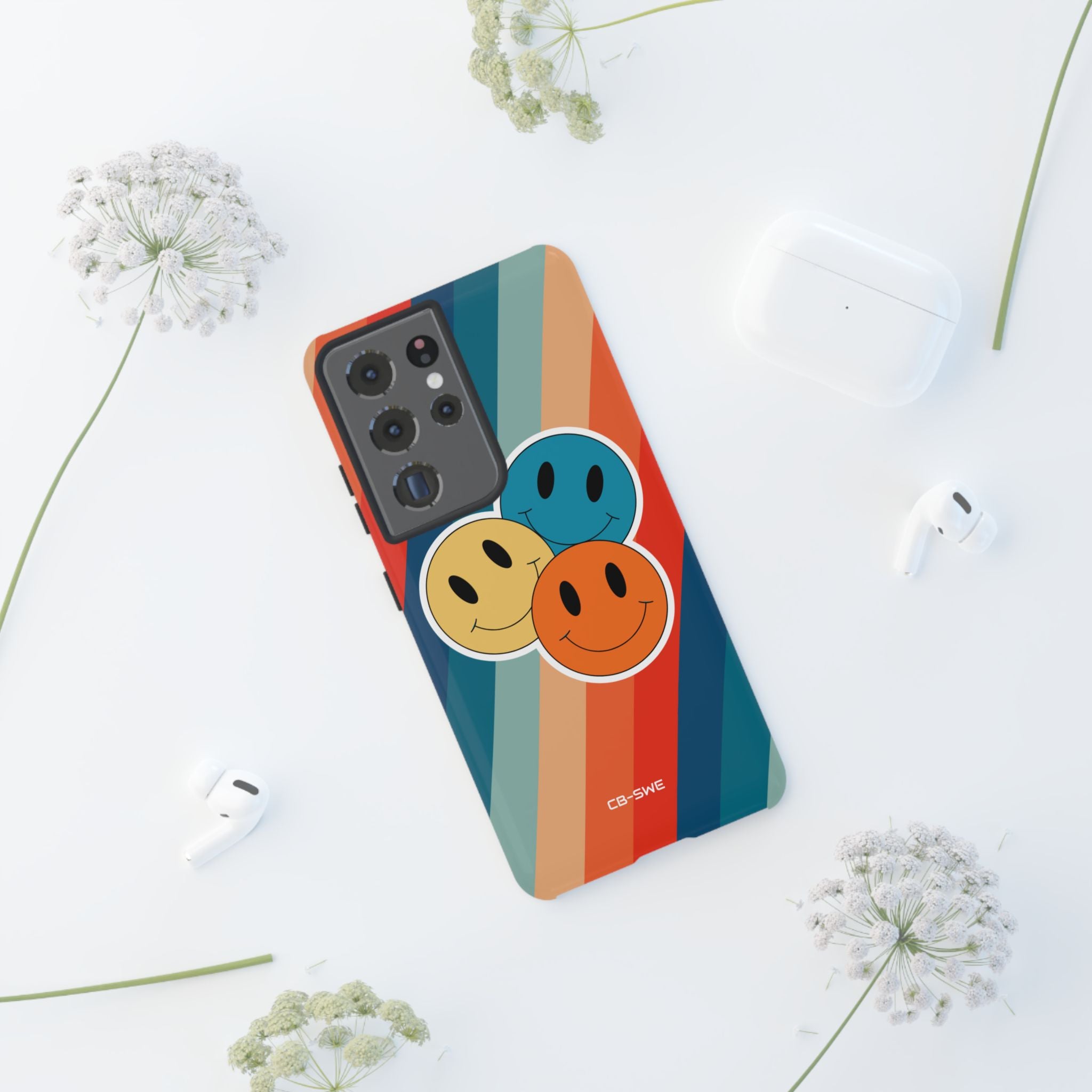Retro Smiley Harmony - Samsung Case