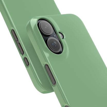 Dark Sea Green iPhone 16 - Slim Phone Case