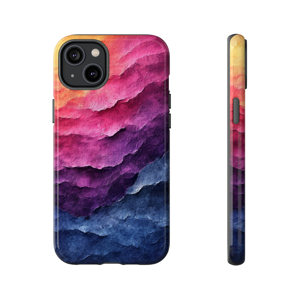 Pastel Wave Symphony - Protective Phone Case