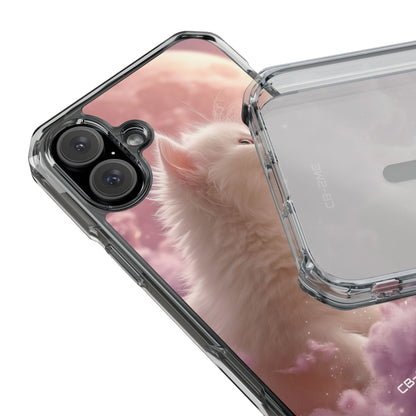 Lunar Cat Soars iPhone Case - Impact