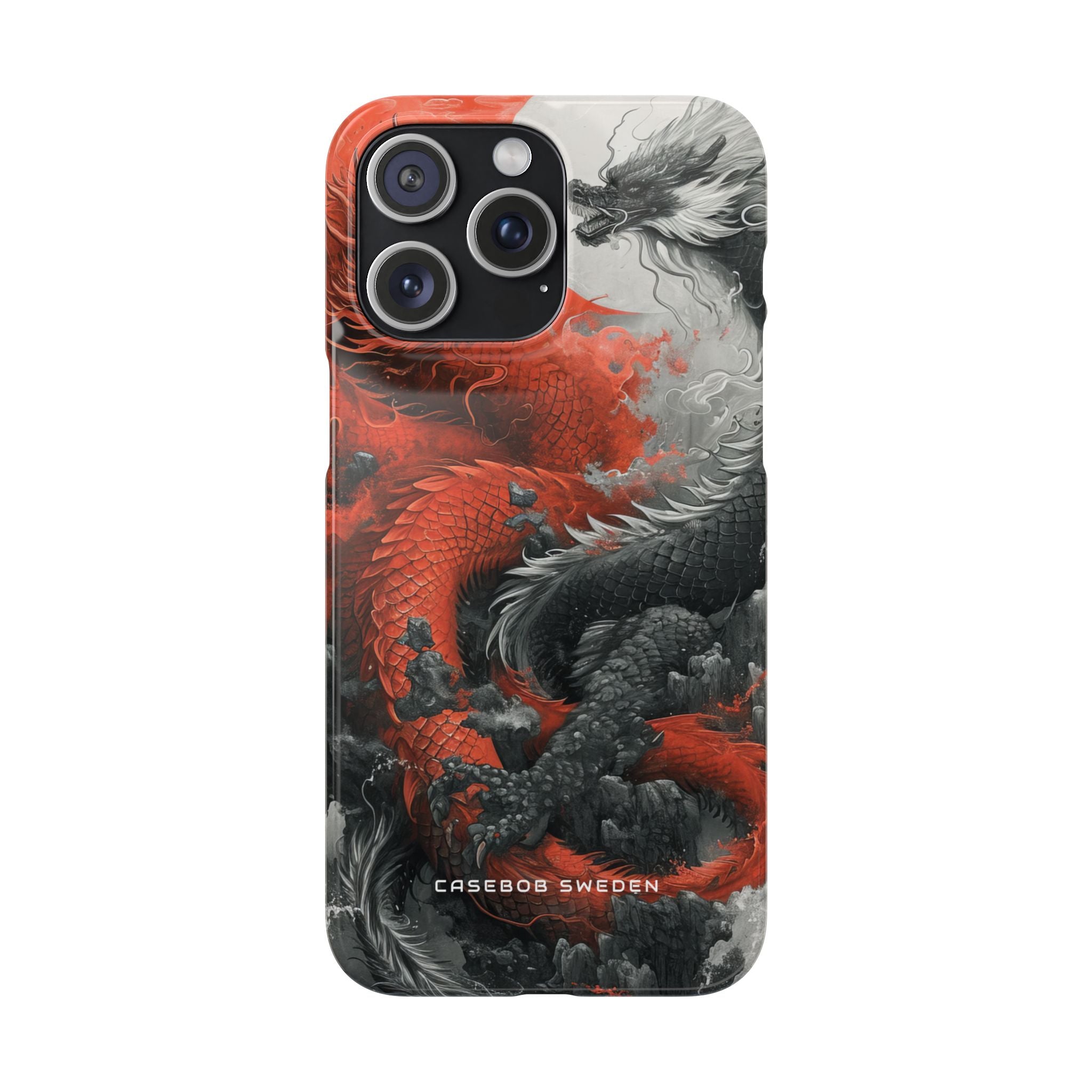 Zen Dragon Harmony iPhone 15 - Slim Phone Case