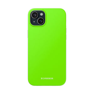 Chartreuse Grün | Handyhülle für iPhone (Flexi Case)