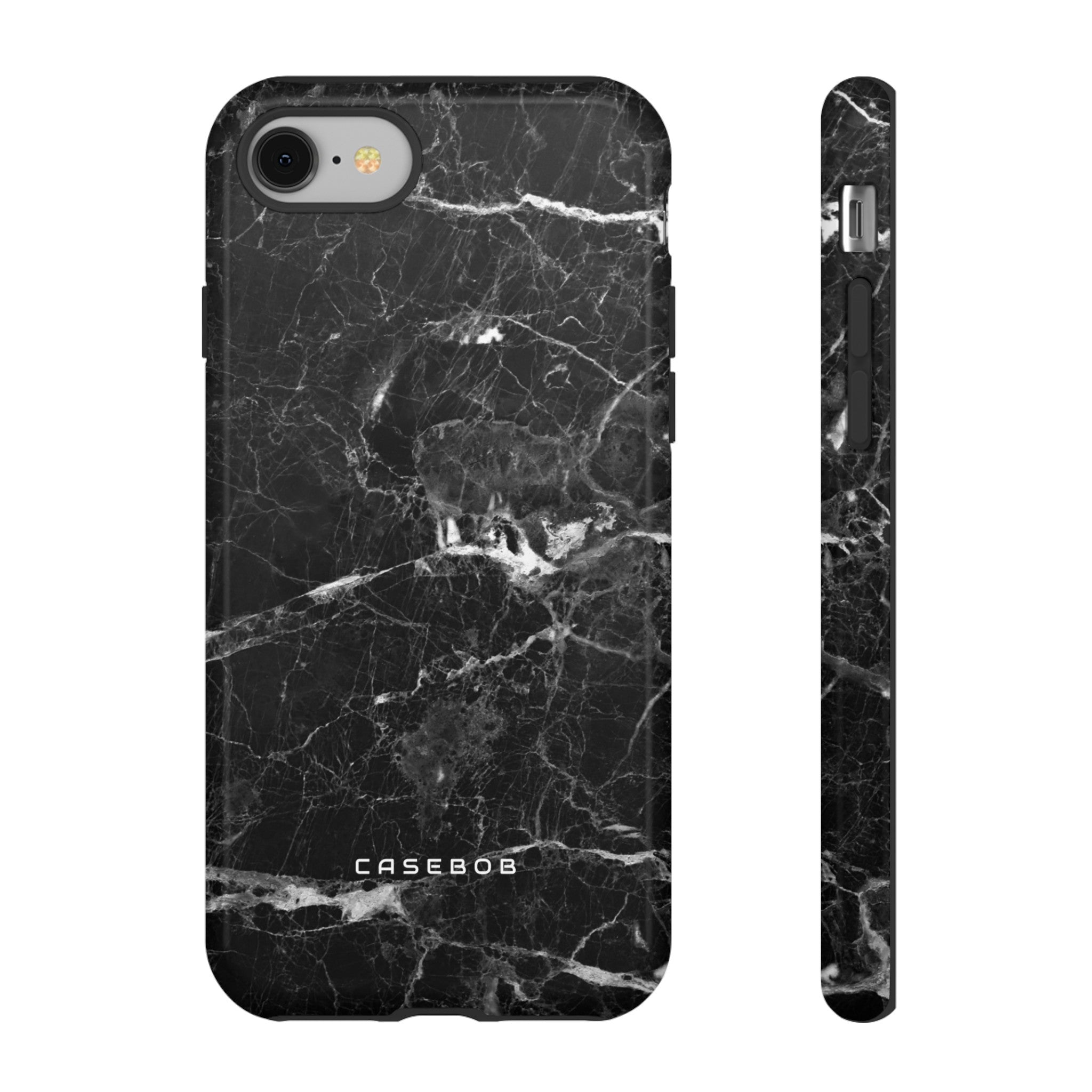 Black Marble - Protective Phone Case