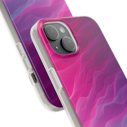 Gradient Oceanflow Waves iPhone 15 - Flexi Phone Case