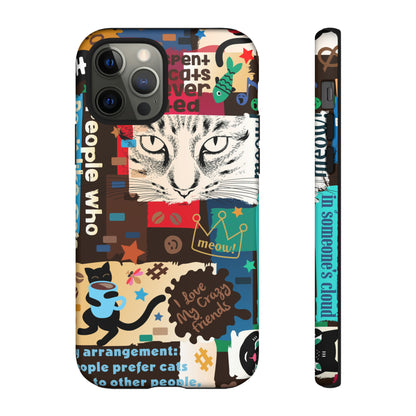 Cat Collage - Protective Phone Case