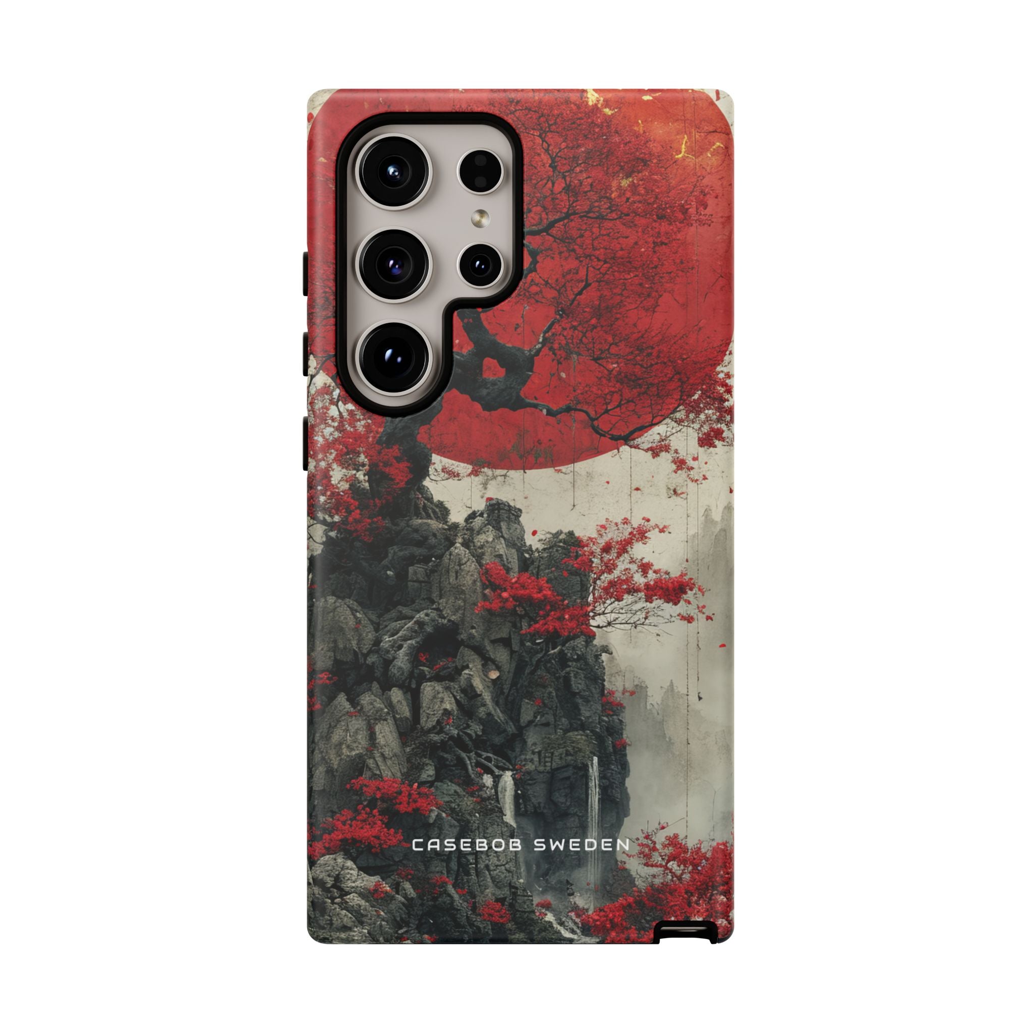 Zen Serenity in Red Harmony Samsung S24 - Tough Phone Case