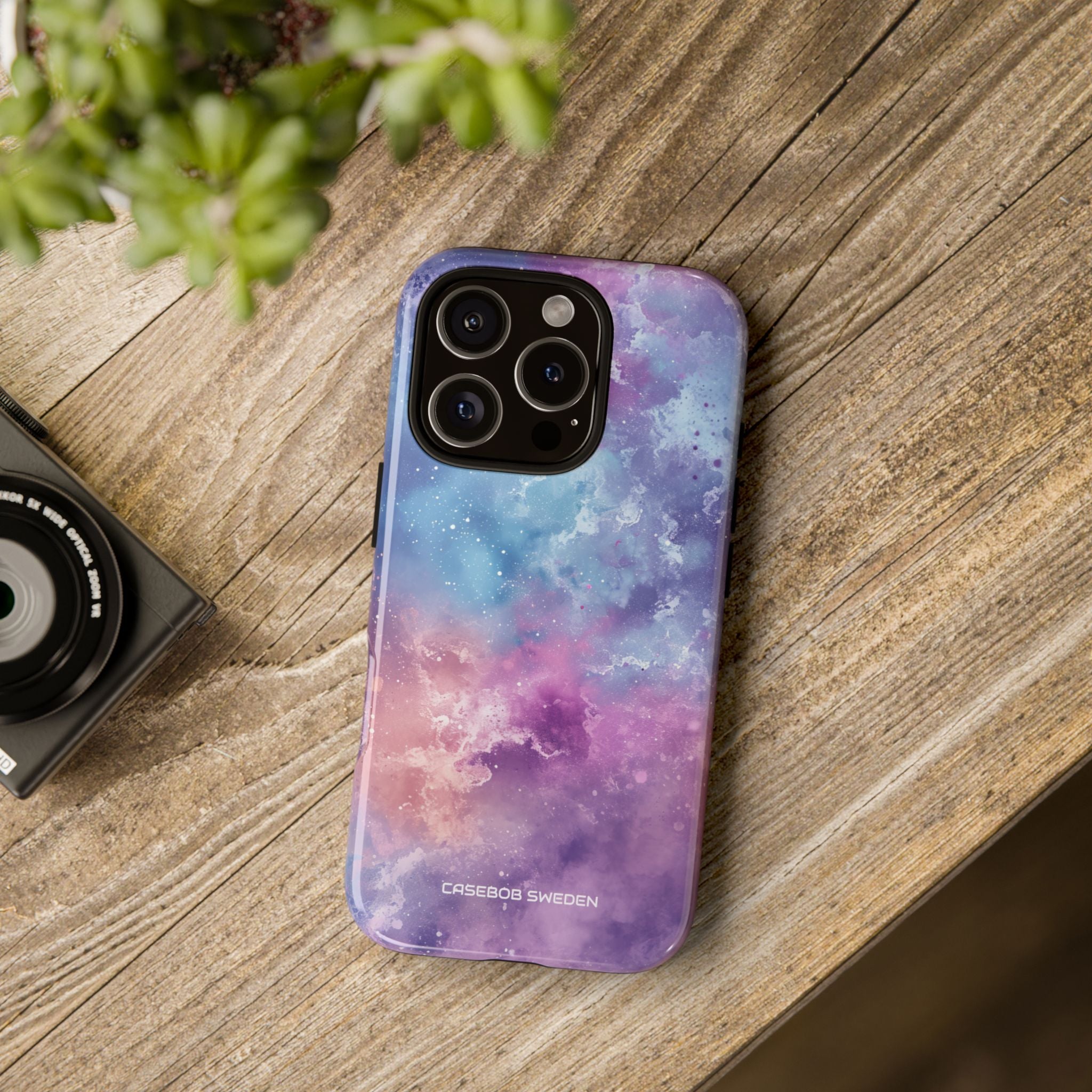 Cosmic Nebula Swirls - Tough iPhone 16 Phone Case