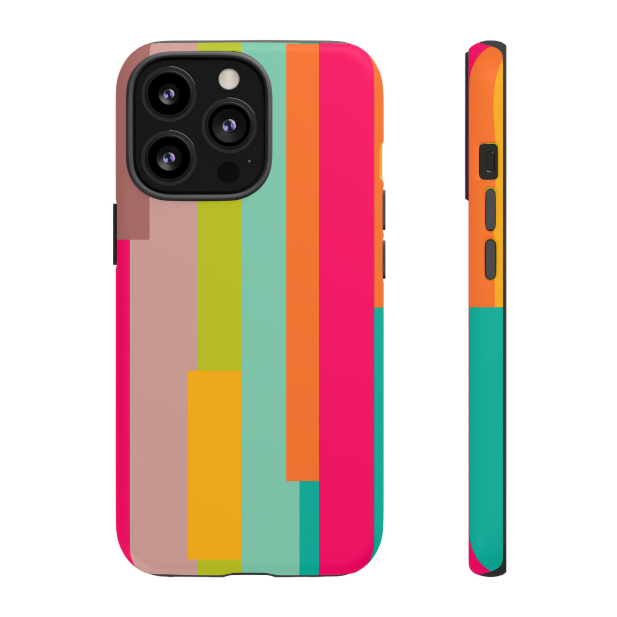 Geometrical Colorful - Protective Phone Case