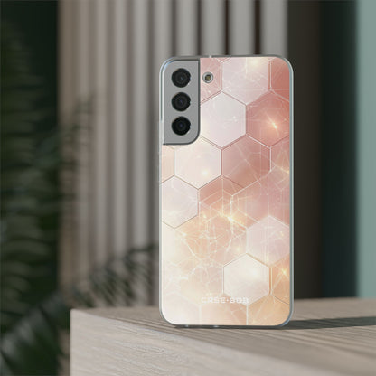 Honeycomb Glow Samsung S22 Plus Case - Soft