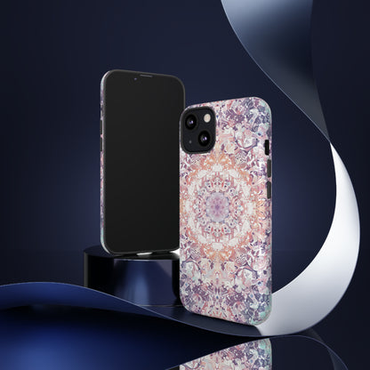 Symmetric Mandala Harmony - Protective Phone Case