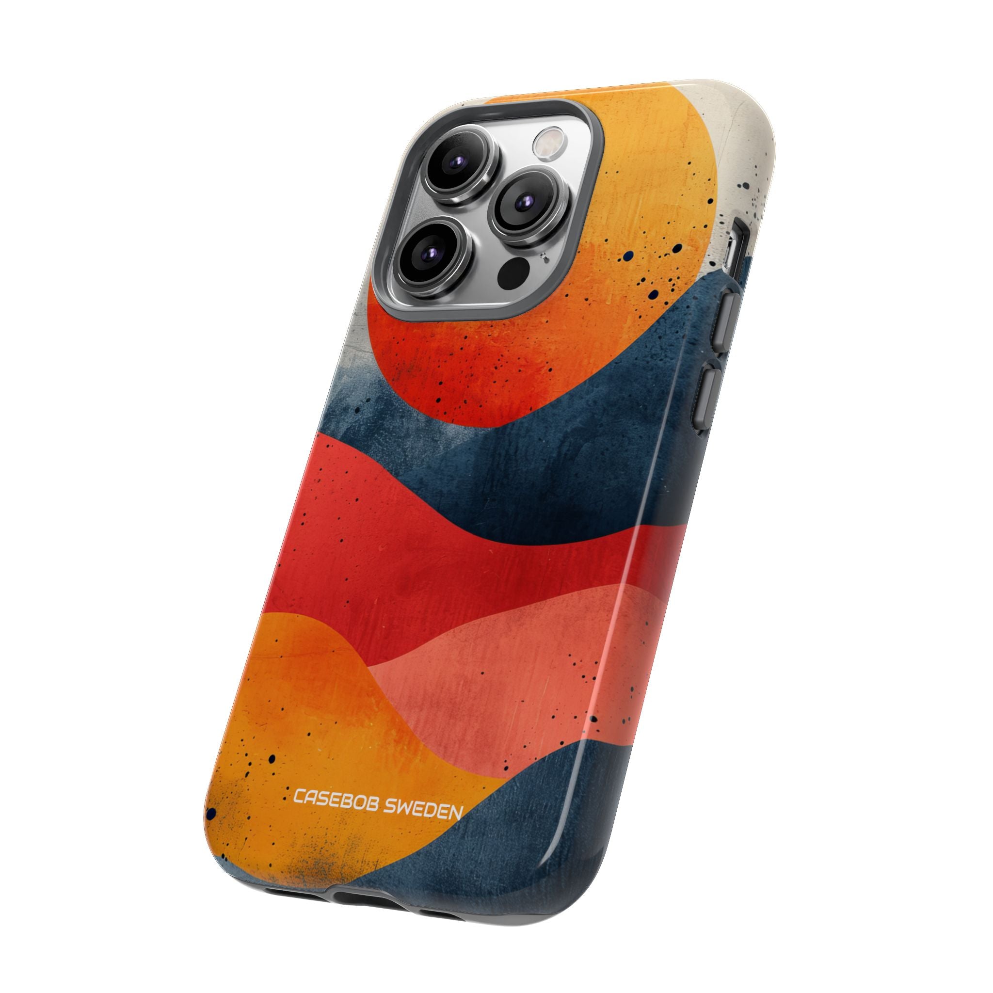 Sunburst Waves - Tough iPhone 14 Phone Case