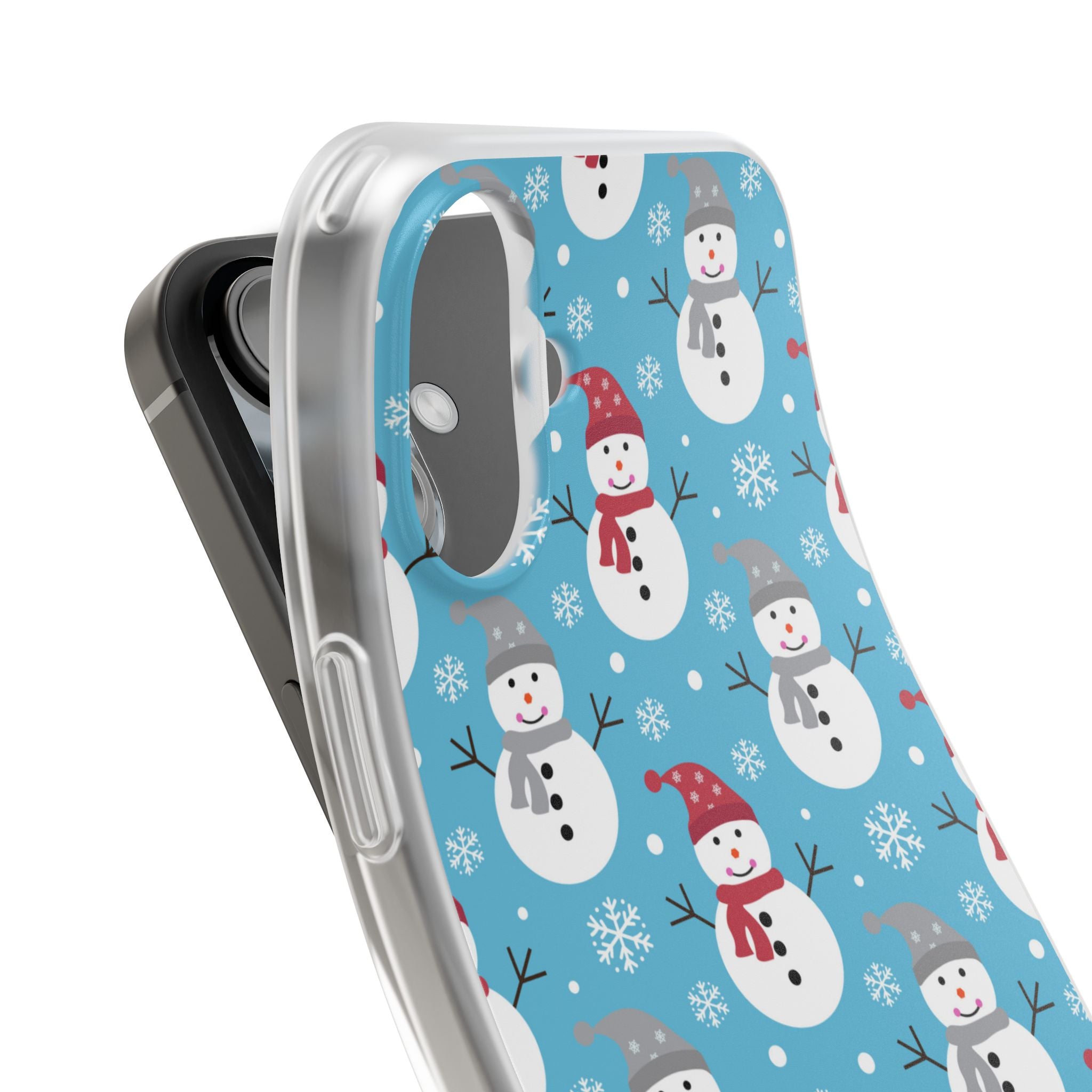 Snowman Parade iPhone 16 Plus Case - Soft
