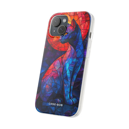 Celestial Cat iPhone 15 Case - Soft