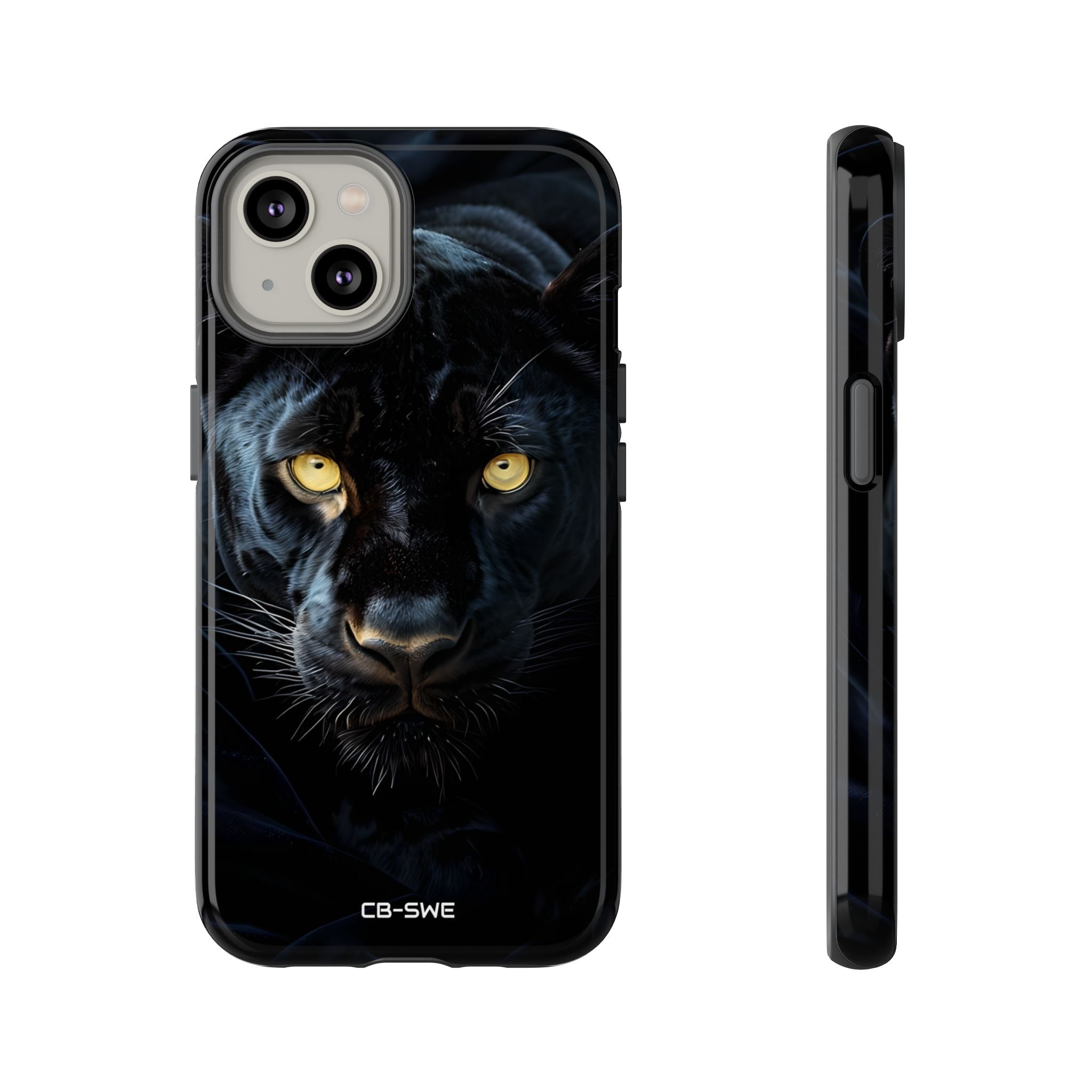 Mysterious Panther Gaze - iPhone Case