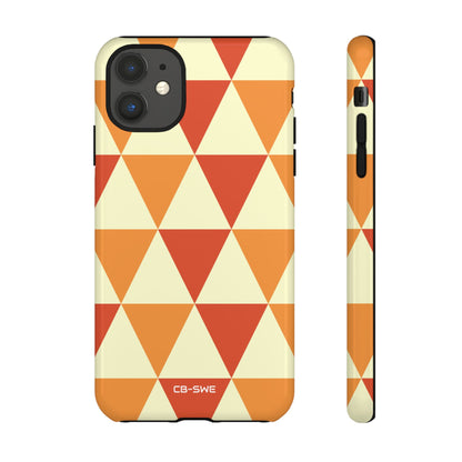 Autumn Triangles Dance - iPhone Case