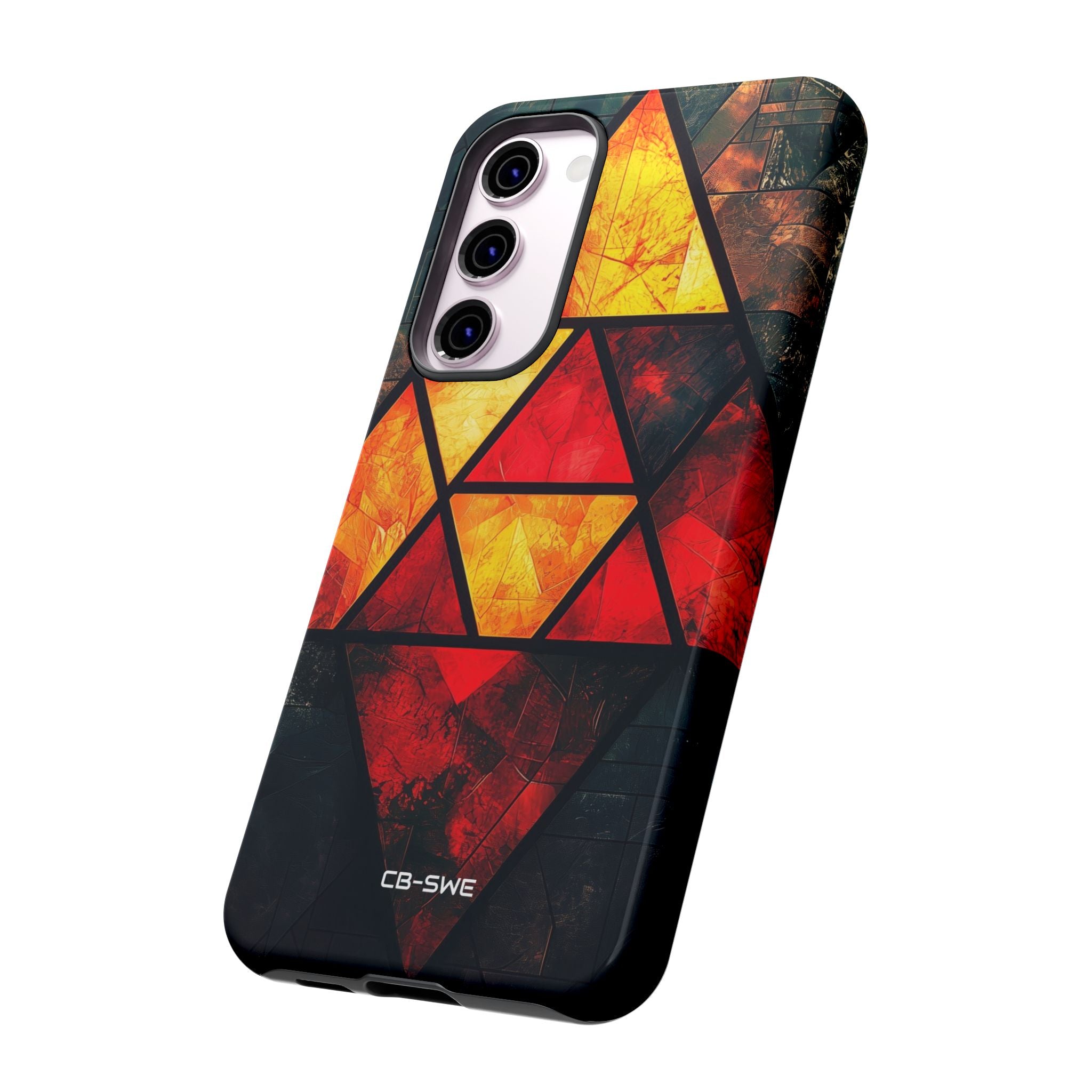 Triangles Illuminate Warmth - Samsung Case