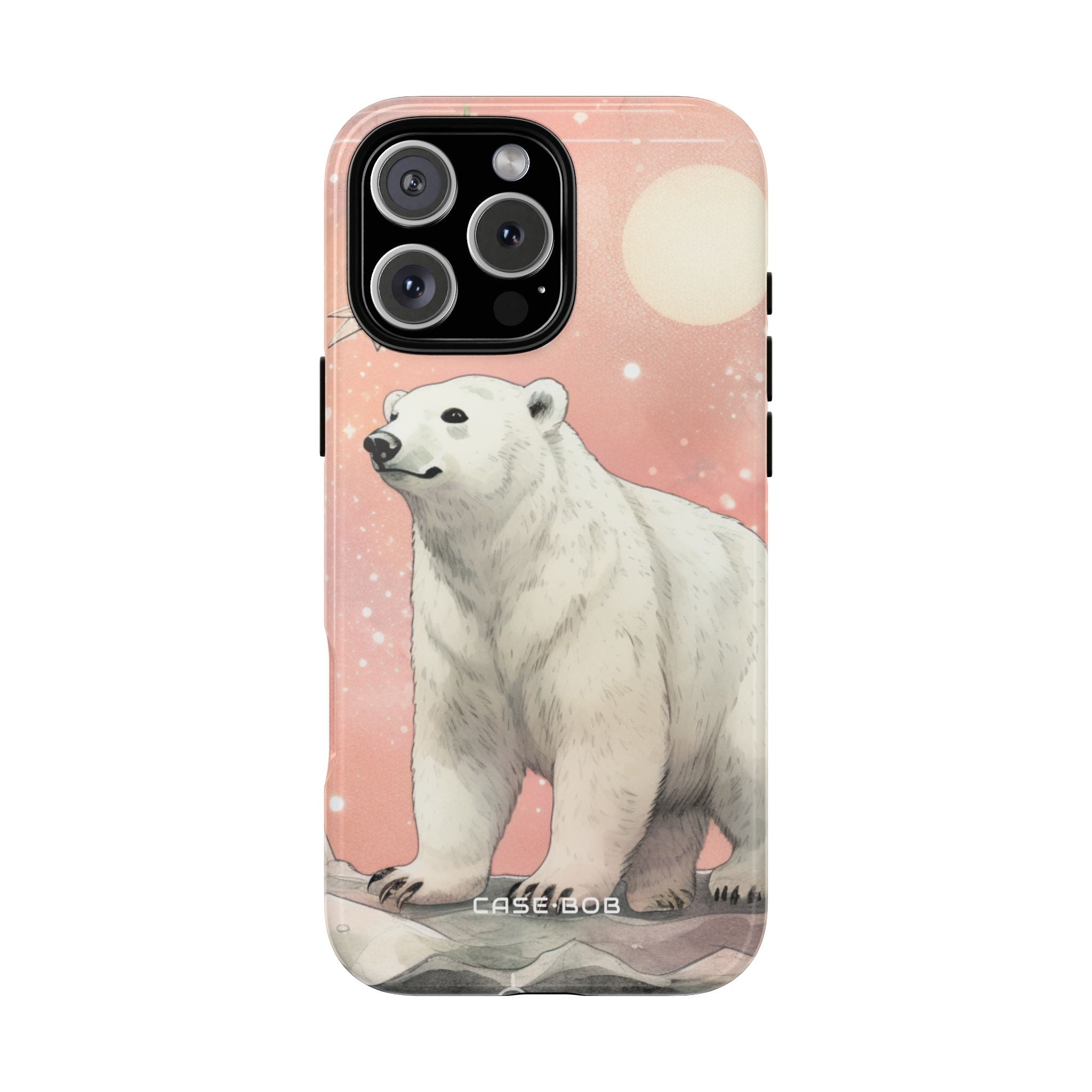 Polar Bear Dream iPhone 16 Pro Max Case - Tough