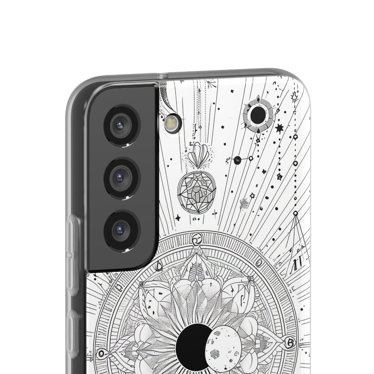 Himmlisches Mandala Mystique | Flexible Handyhülle für Samsung Galaxy