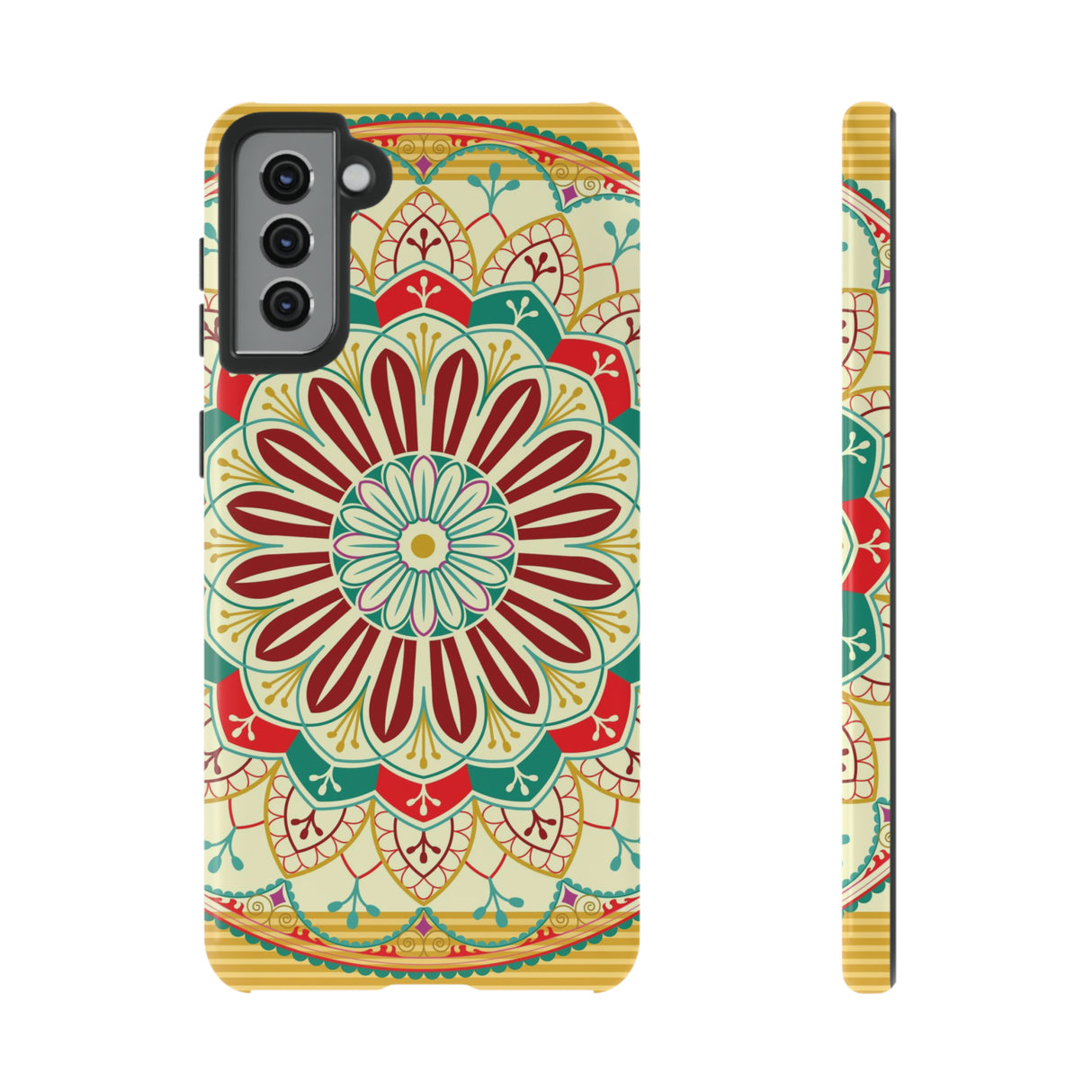 Yellow Mandela - Protective Phone Case