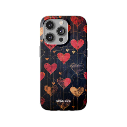 Golden Hearts Network iPhone 14 Pro Case - Soft
