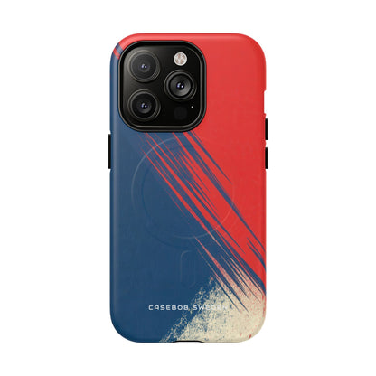 Vintage Brushstroke Harmony iPhone 14 | Tough+ Phone Case