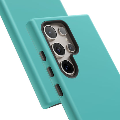 Medium Turquoise Samsung S24 - Tough Phone Case