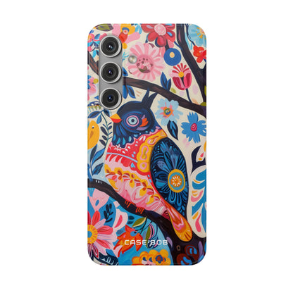Owl Bloom Samsung S24 Case - Soft