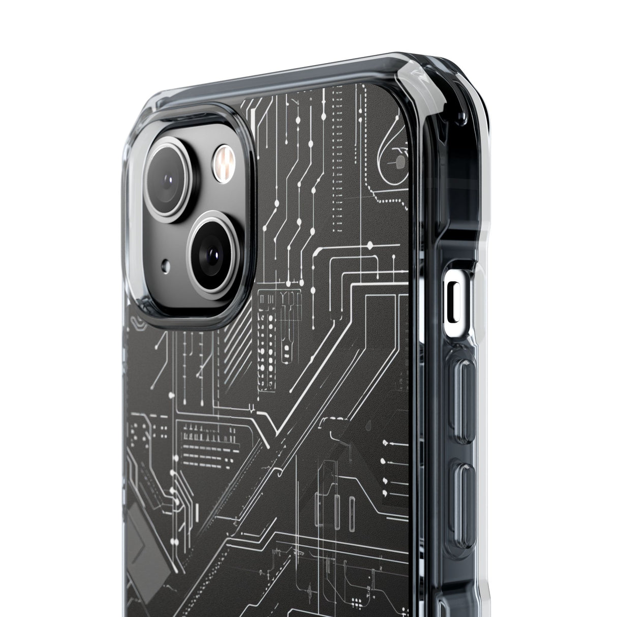 Circuit Overdrive - Phone Case for iPhone (Clear Impact - Magnetic)