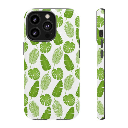 Tropical Leaf Harmony - iPhone Case