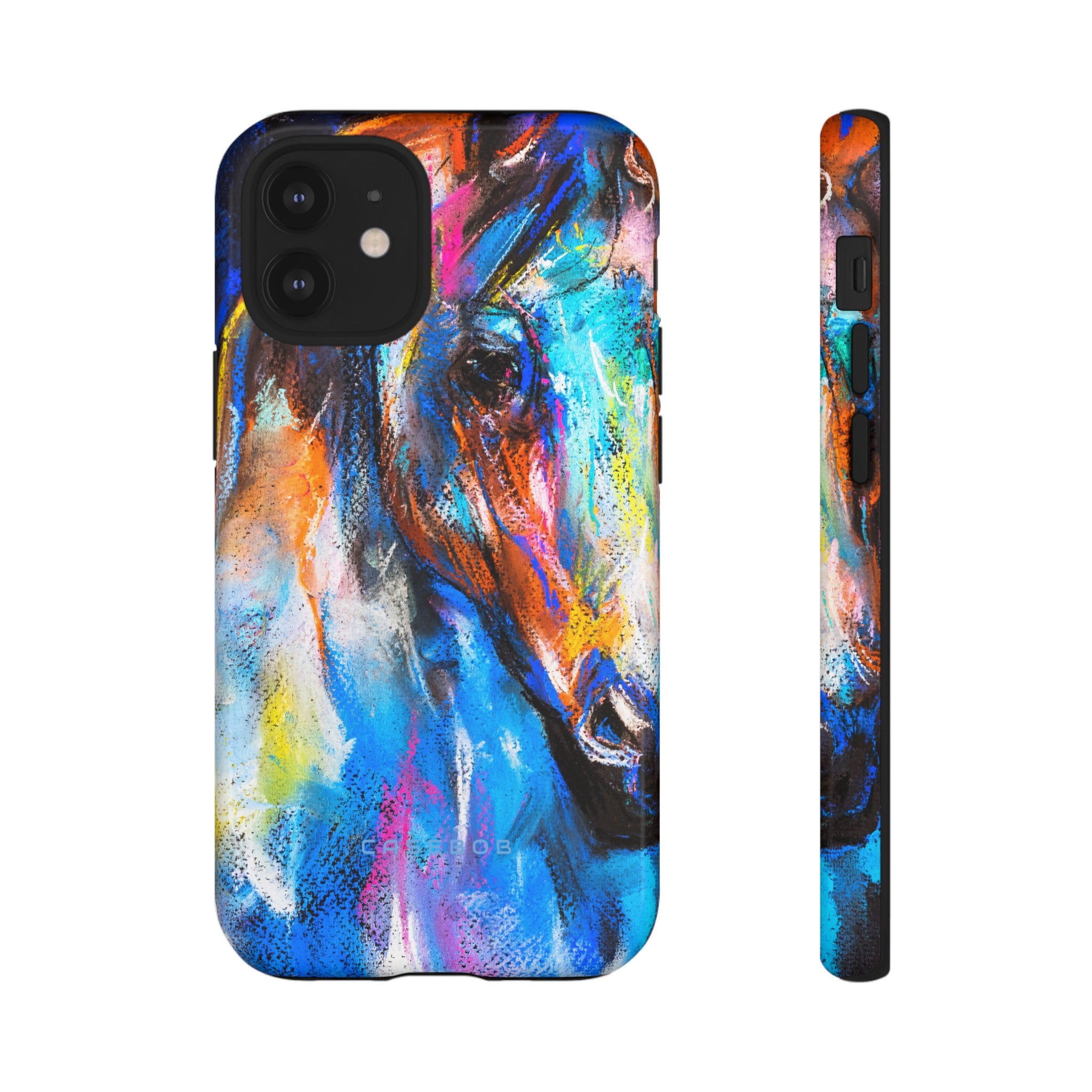 Original Pastel Horse - Protective Phone Case