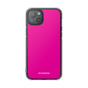 Hollywood Cerise | Handyhülle für iPhone (Clear Impact Case – magnetisch) 