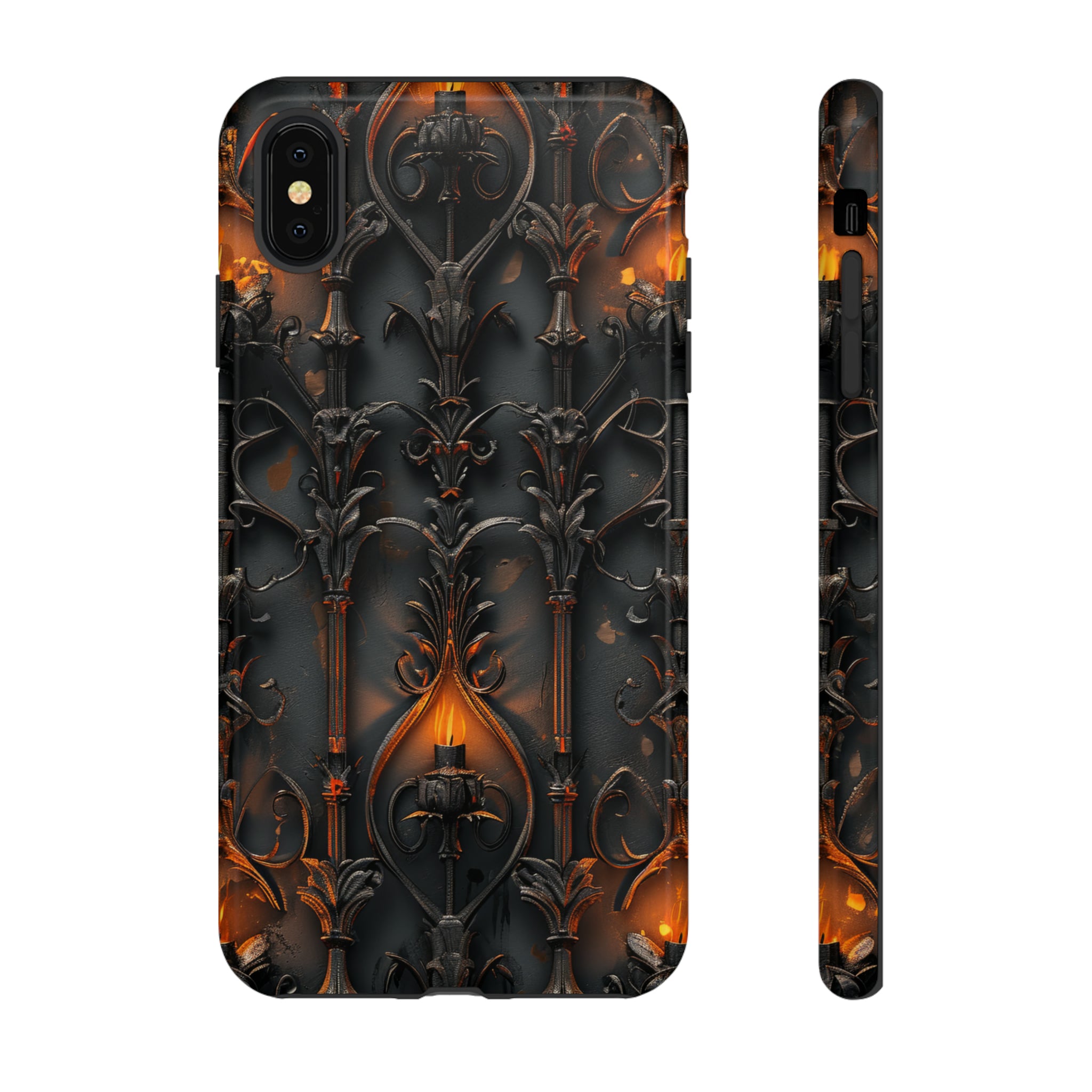 Ornate Ironwork Gothic - Protective Phone Case