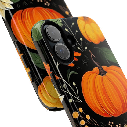 Pumpkin Glow iPhone 16 Plus Case - Tough