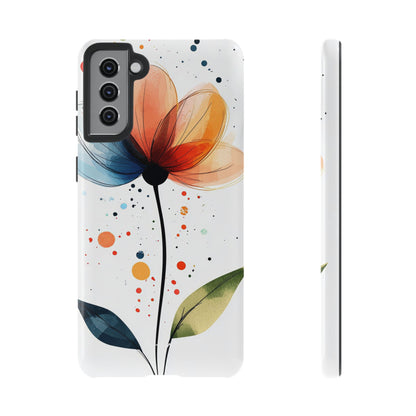Vibrant Floral Blooms - Samsung Case