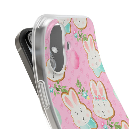 Bunny Blossom iPhone 16 Case - Soft