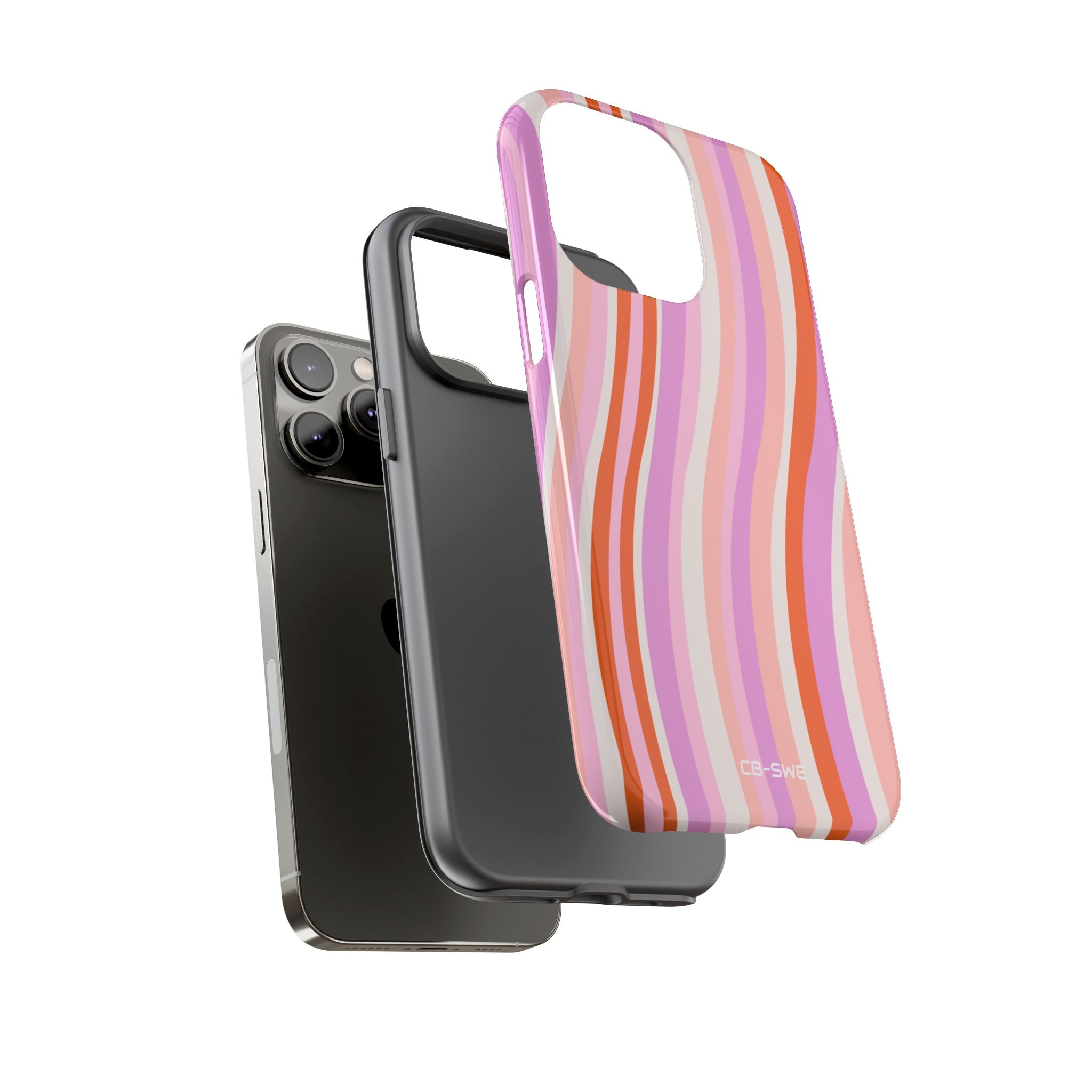 Vibrant Wave Symphony - iPhone Case