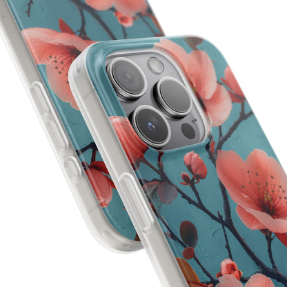 Floral Harmony Burst iPhone 15 - Flexi Phone Case