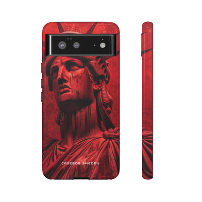 Zen Red Liberty Vision Google Pixel 6 - Tough Phone Case