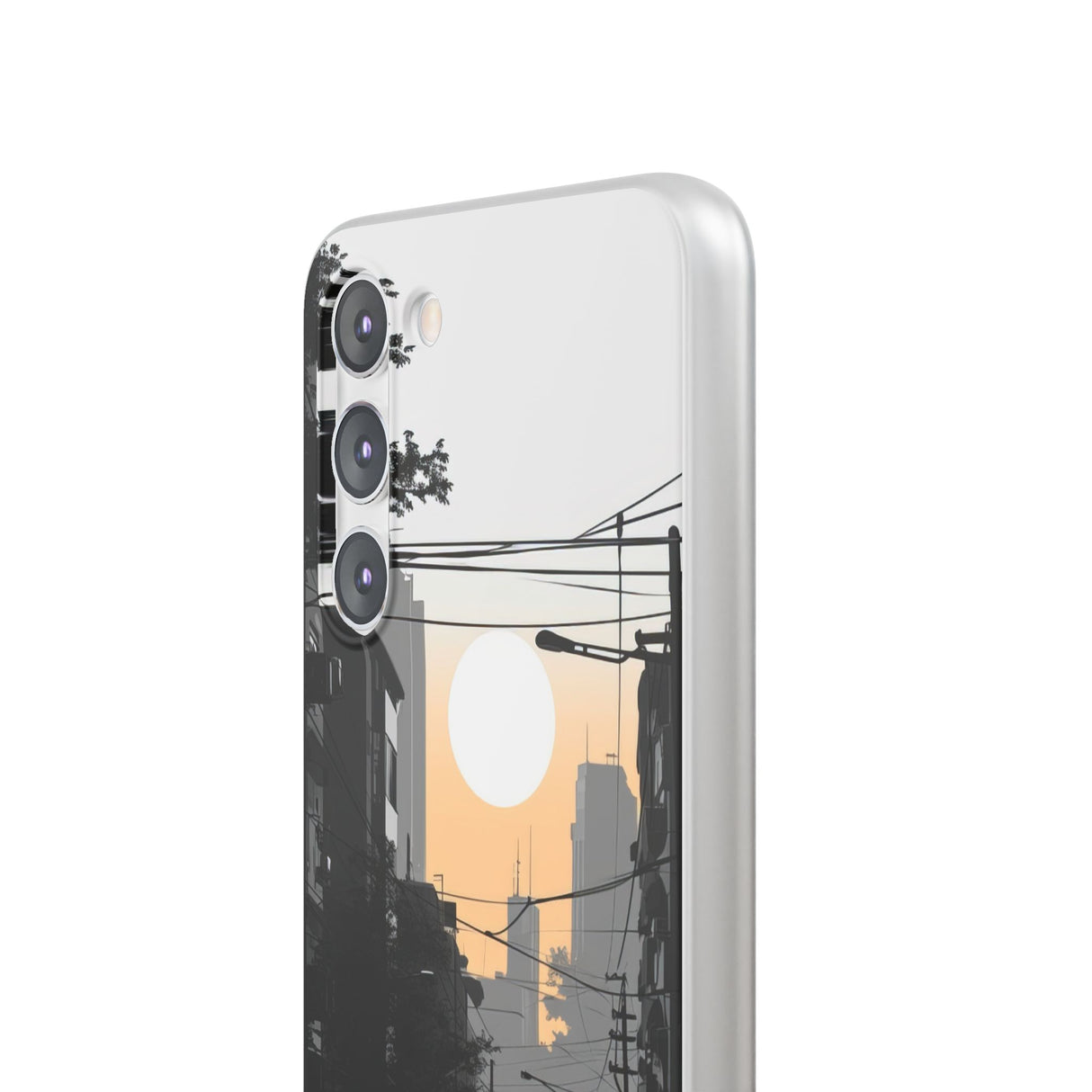 Urban Serenity Glow | Flexible Phone Case for Samsung Galaxy