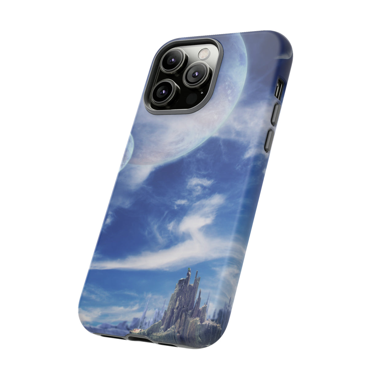 Landscape in fantasy planet 89 - Protective Phone Case