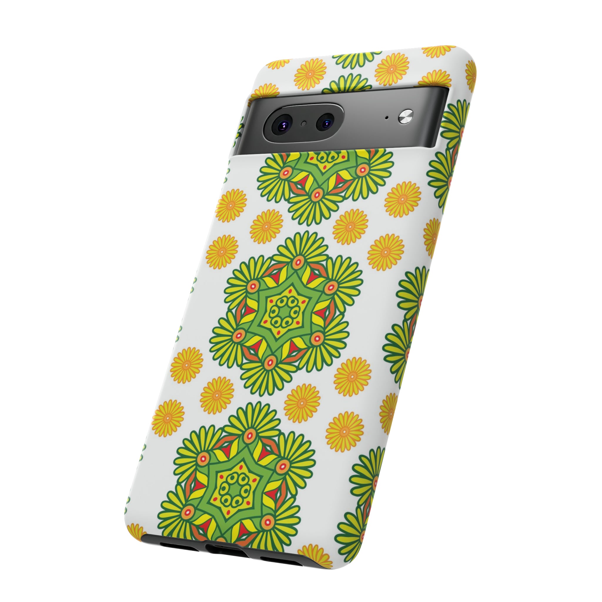 Lime Mandela - Protective Phone Case