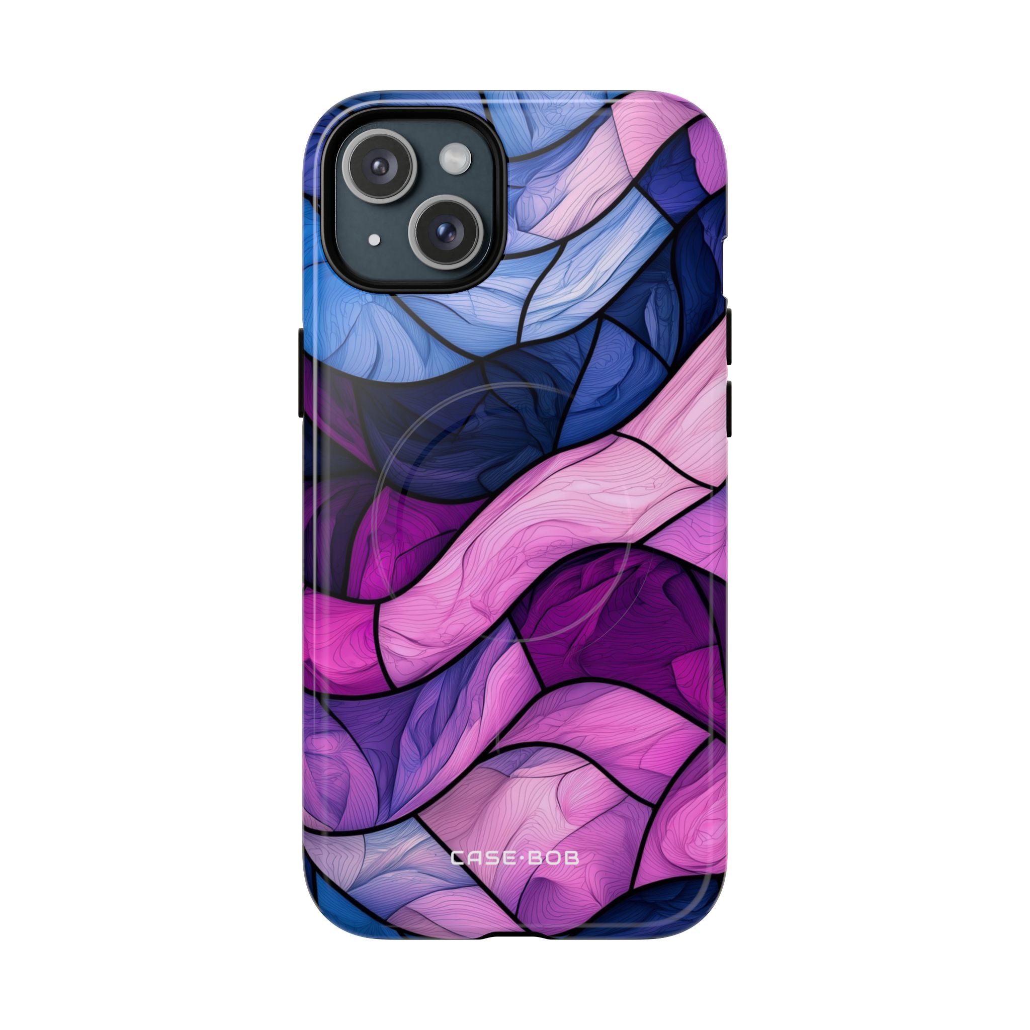 Wavelike Glow iPhone 15 Plus Case - Tough+