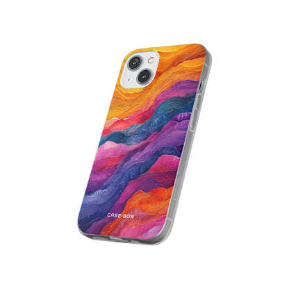 Vibrant Flow iPhone 14 Case - Soft
