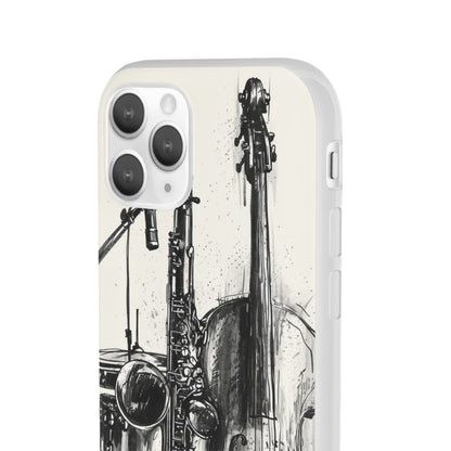 Jazz Ink Expressions | Flexible Phone Case for iPhone