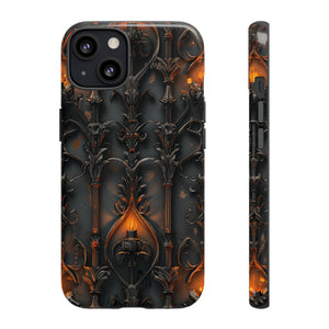 Ornate Ironwork Gothic - Protective Phone Case