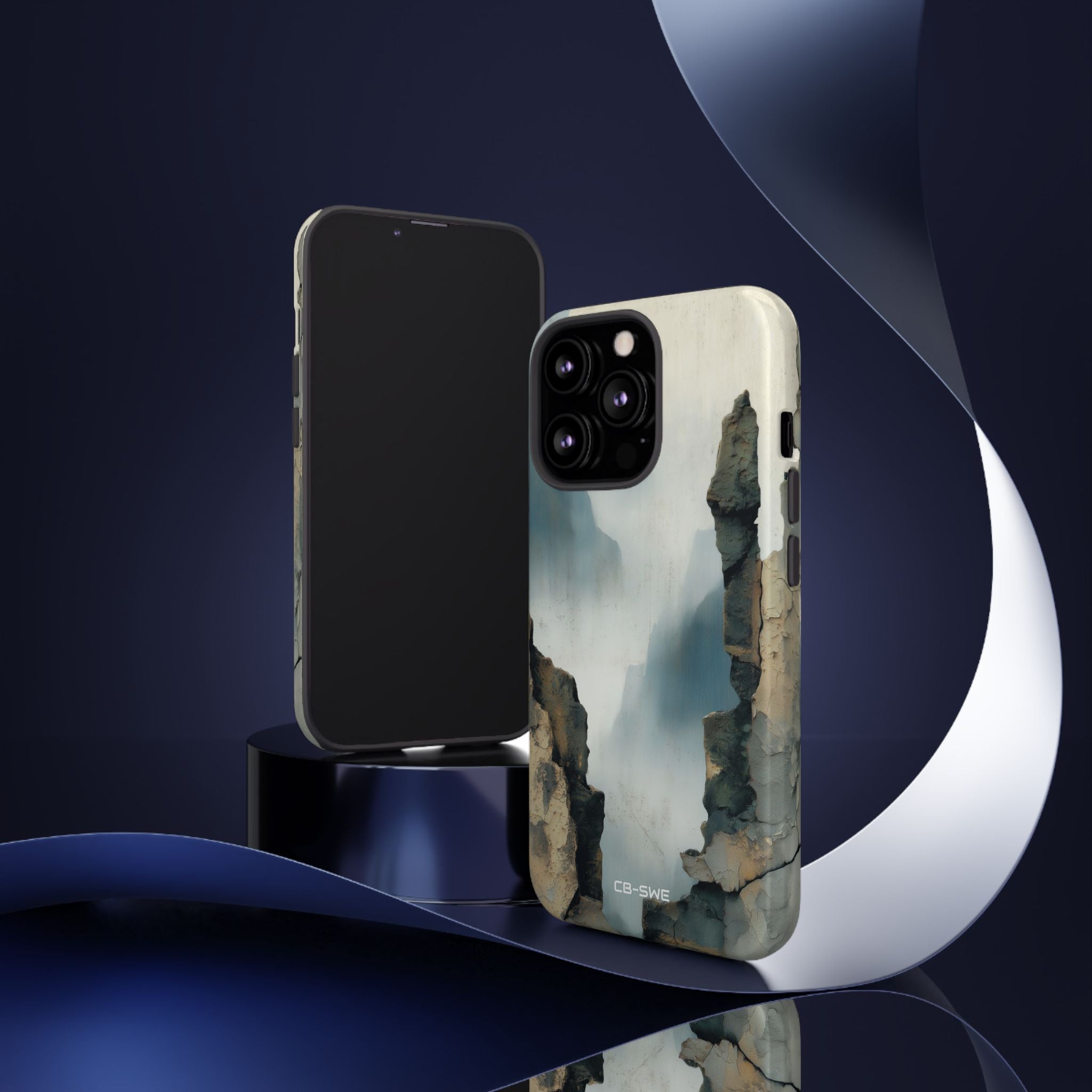 Cracks Frame Serenity - iPhone Case