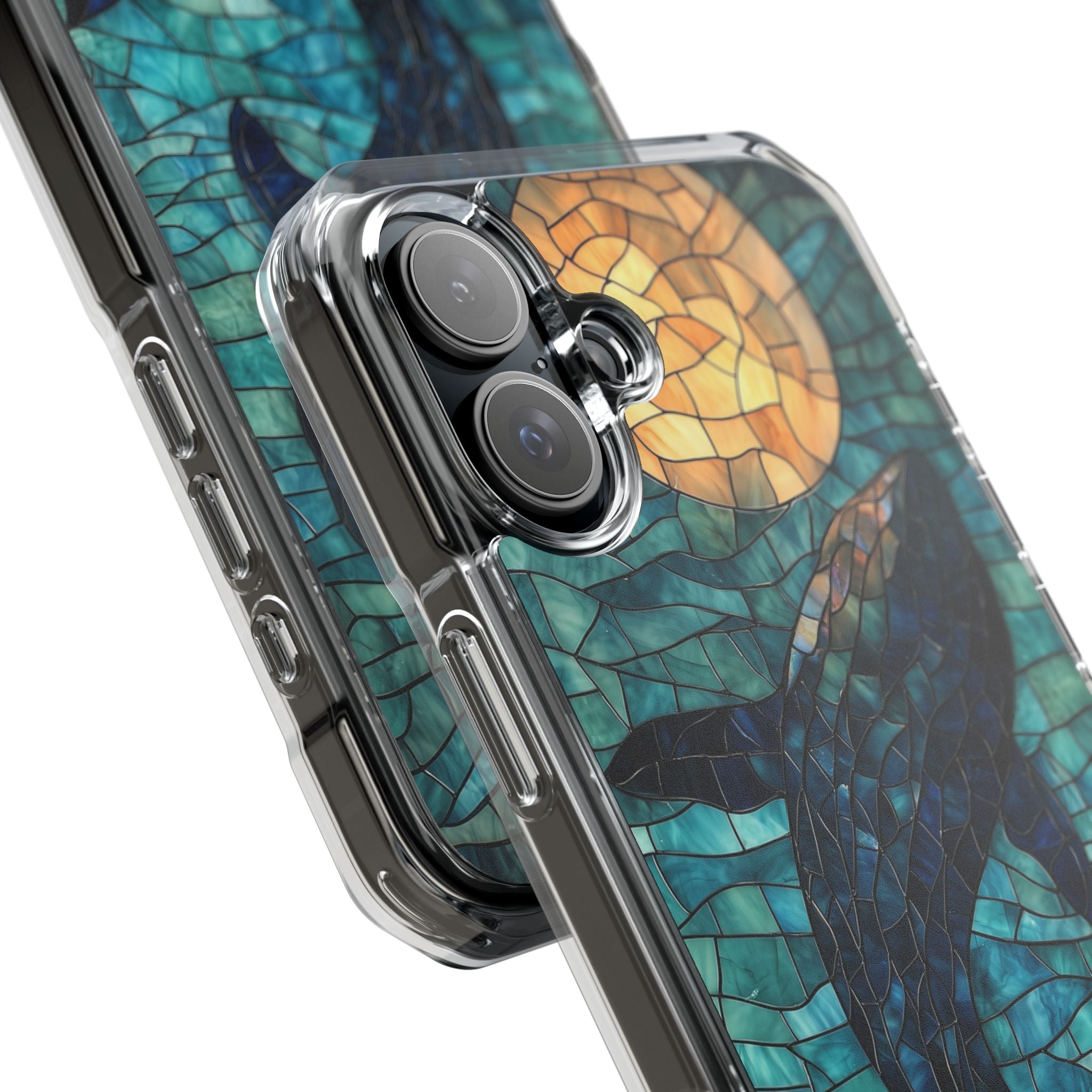 Whale Dives Upward iPhone Case - Impact