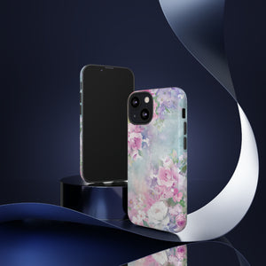 Floral Pastel Whisper - Protective Phone Case