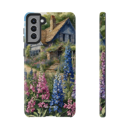 Cottage Surrounded Blossoms - Samsung Case