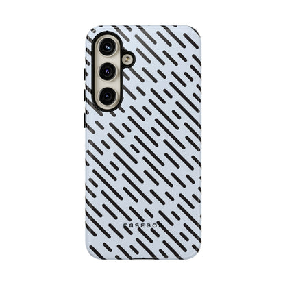 Monochrome Dash - Protective Phone Case